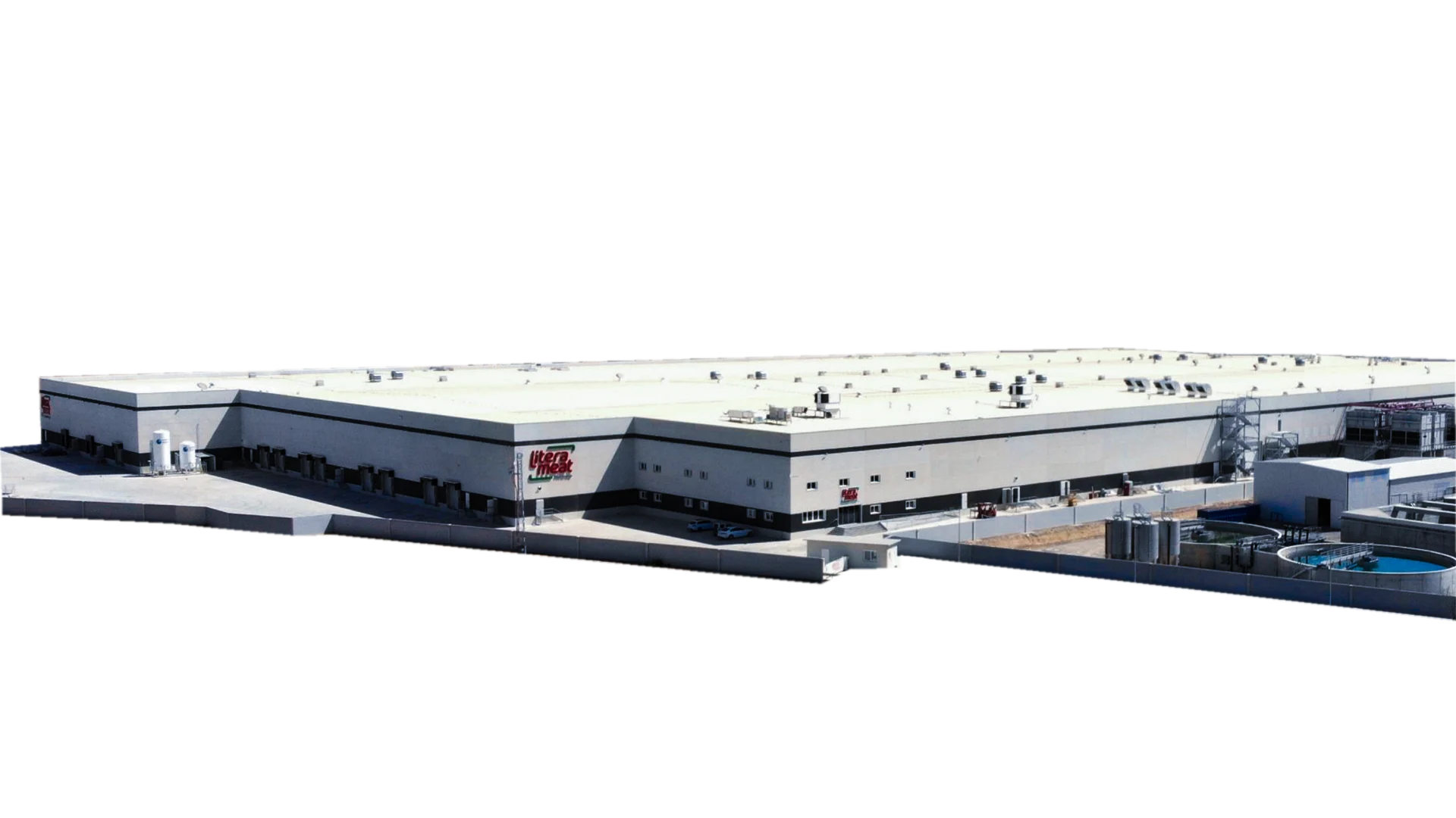 Estructura en primer plano construcción Litera Meat